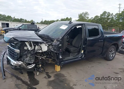 2024 Chevrolet Silverado 1500 4Wd Short Bed Lt With 2Fl from USA, damaged, VIN 1GCPDKEK8RZ266528